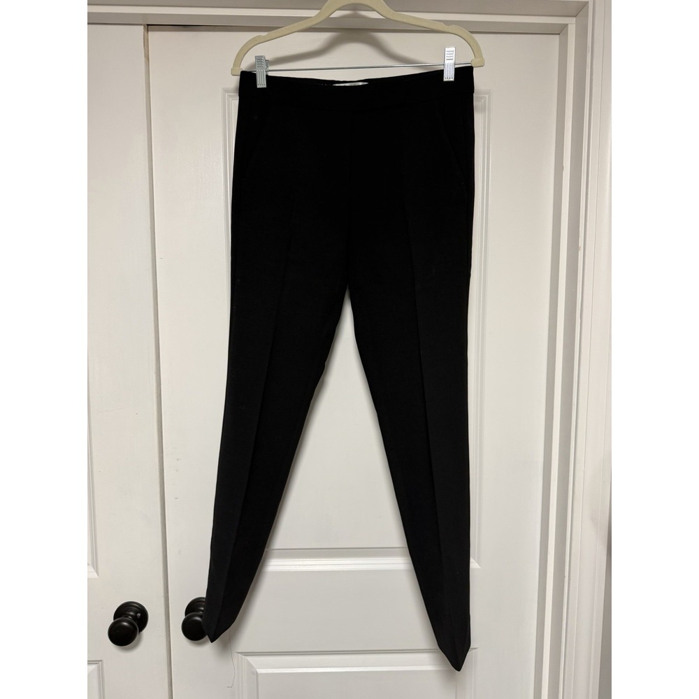 Max Mara virgin wool dress pants, Black Slim Leg, Women's Size 6